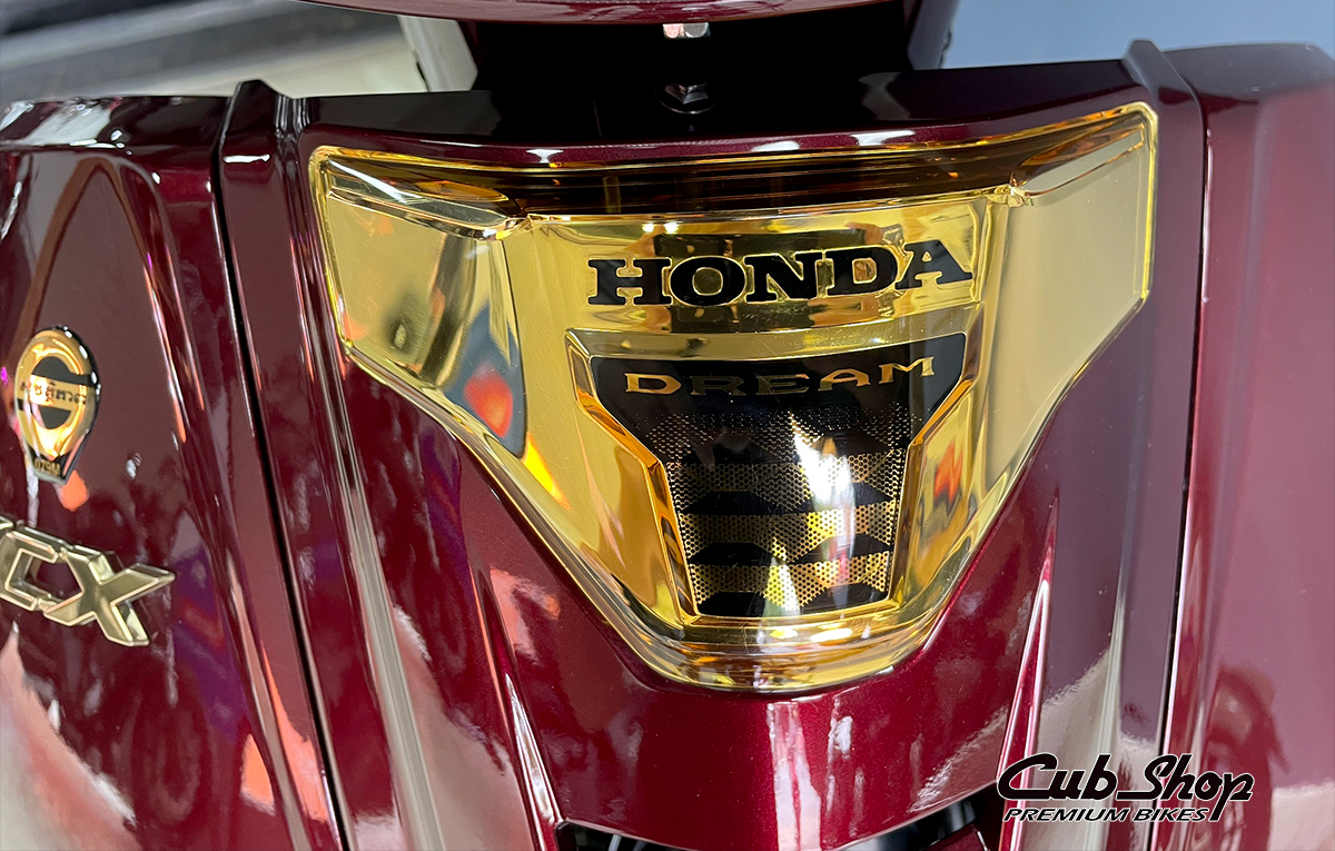 mặt nạ Honda Dream 125 NCX màu nâu 